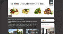 Desktop Screenshot of deroodeleeuw.com