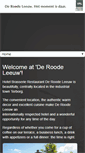 Mobile Screenshot of deroodeleeuw.com