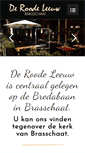 Mobile Screenshot of deroodeleeuw.be