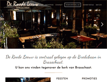 Tablet Screenshot of deroodeleeuw.be
